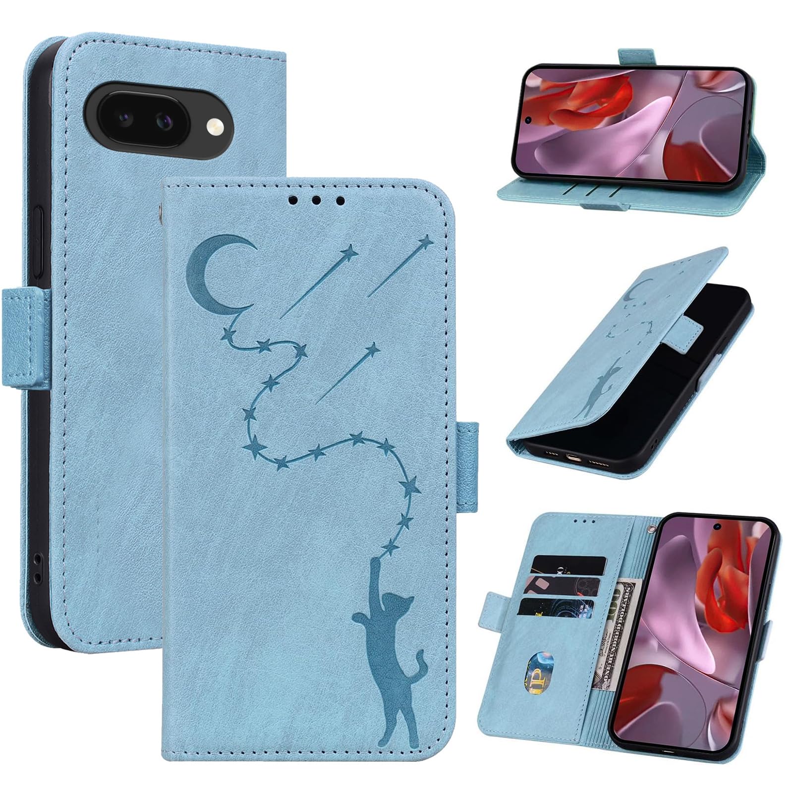 Amazon.co.jp: ONETHEFUL との互換性あり Google Pixel 9a ケース 手帳